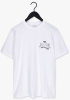 WOODBIRD T-shirt YURI BREAK TEE en blanc