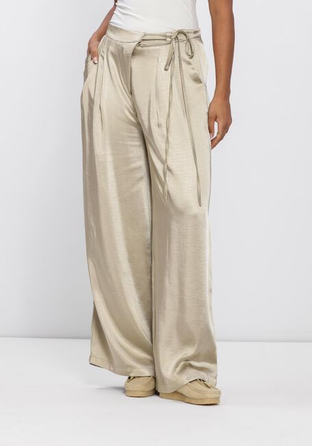 EDITED Pantalon large KATIE TROUSERS en beige - large
