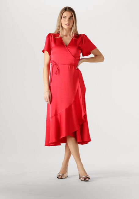 Rode NOTRE-V Midi jurk NV-FRIDA - large