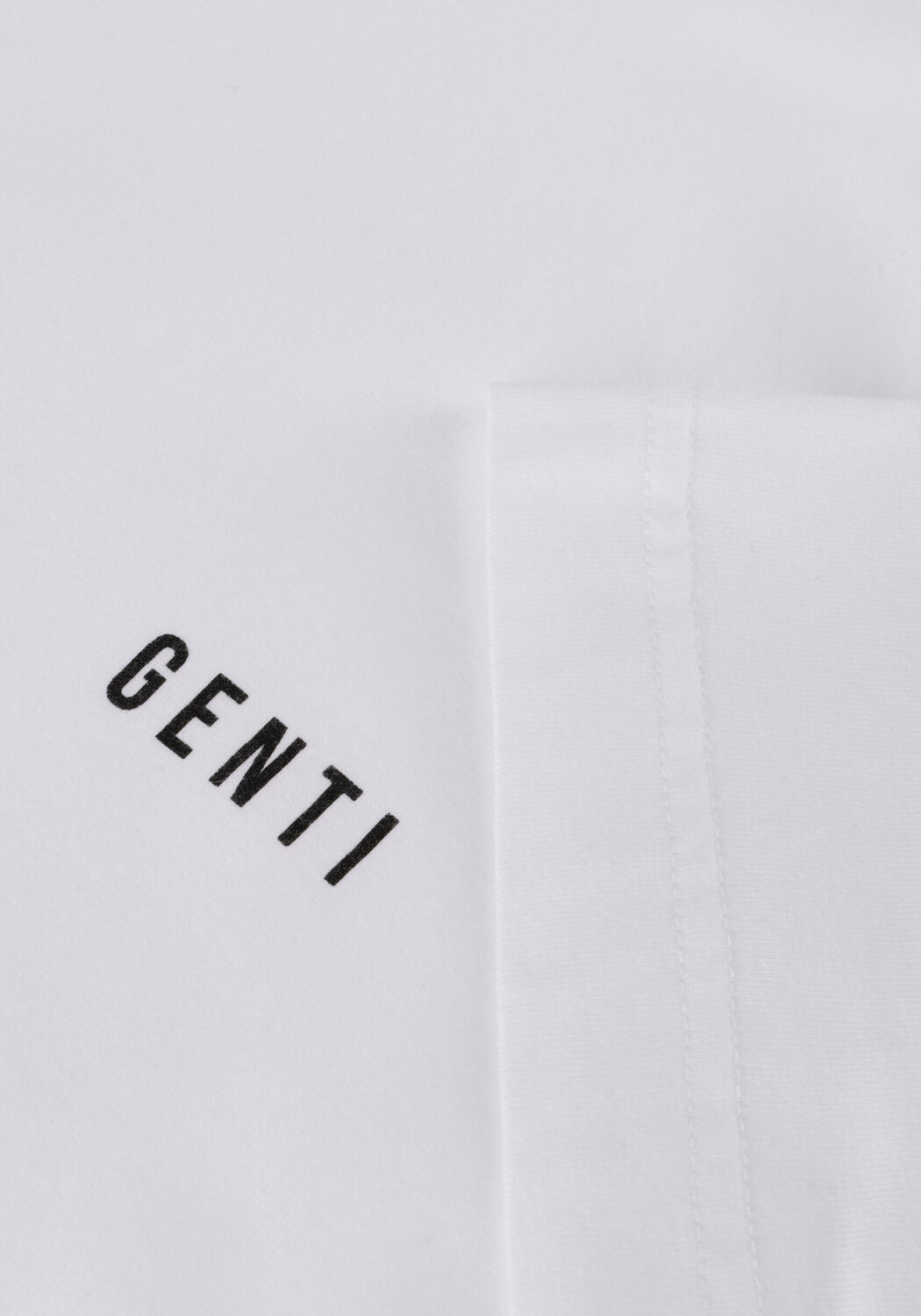 GENTI T-shirt J9038-1223 en blanc - large