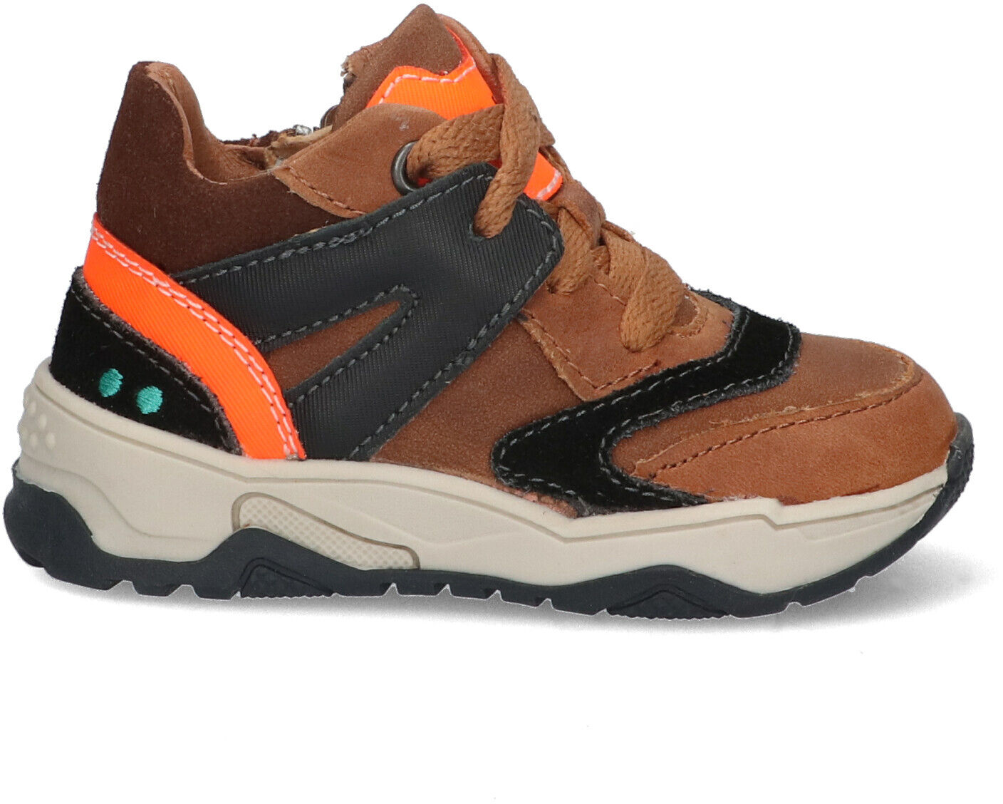 BUNNIESJR Baskets montantes CODY CHUNKY en marron - medium
