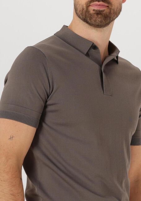 GENTI Polo POLO BUTTON SS K2046-1260 en gris - large