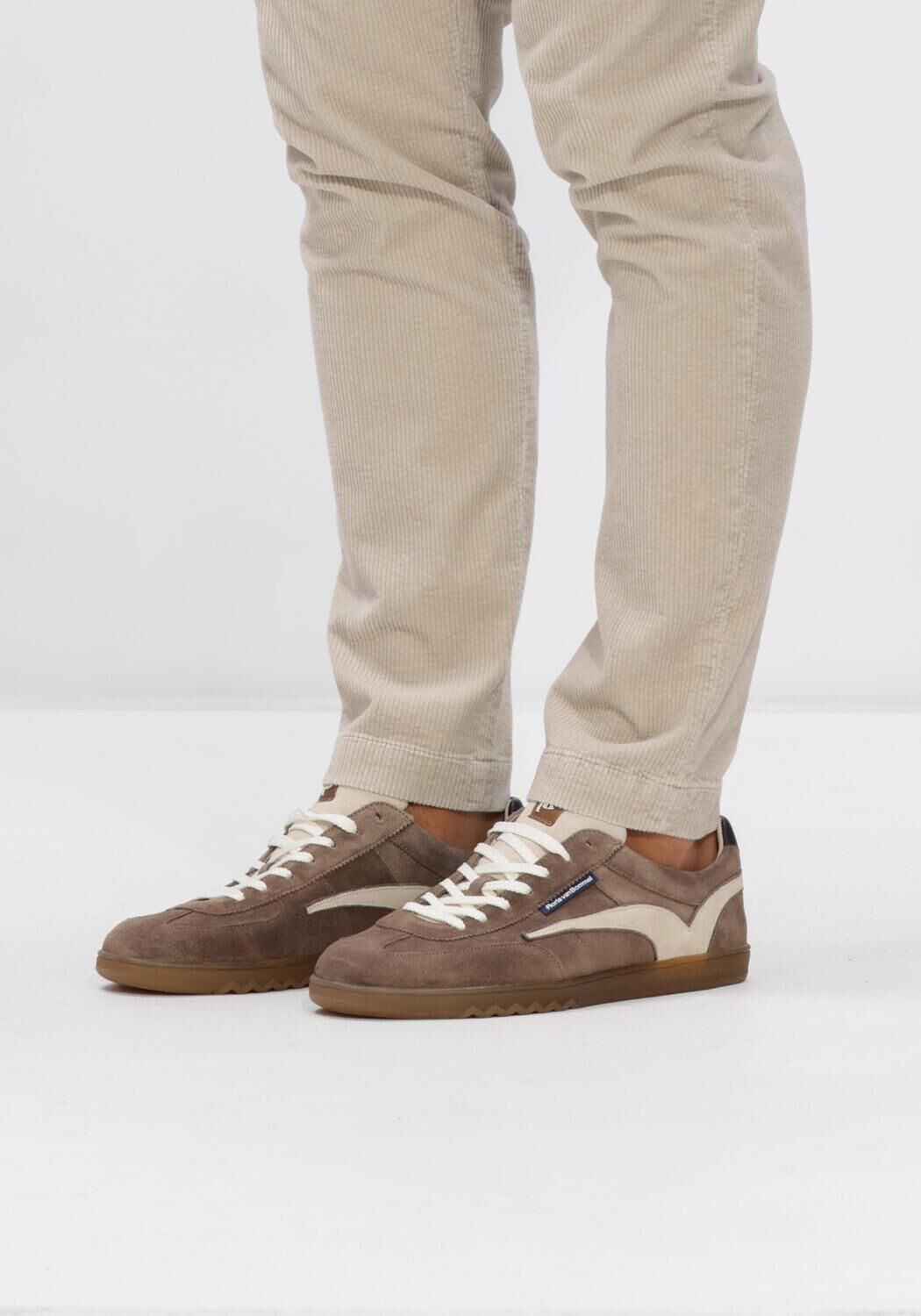 Taupe FLORIS VAN BOMMEL Sneakers SFM-10224 DE ZALER - large