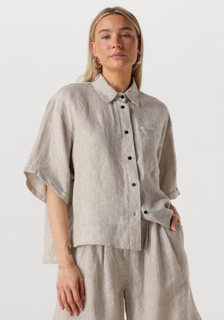Grijze WITHBLACK  WBLWILLOW SS SHIRT - large
