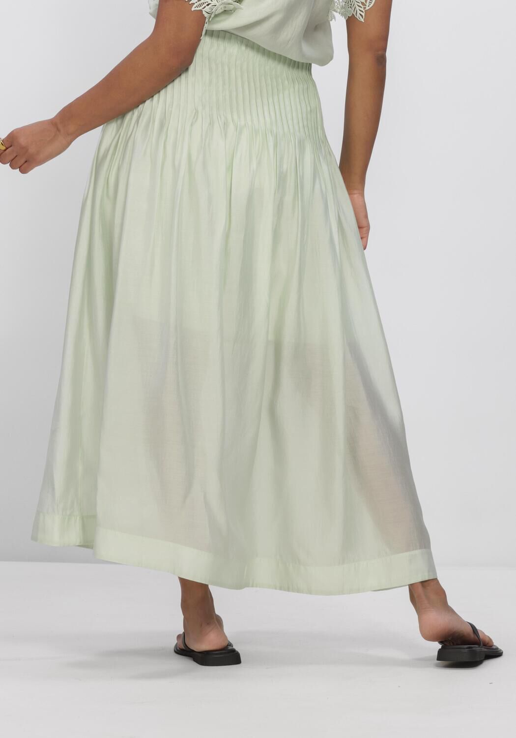 COPENHAGEN MUSE Jupe midi CMMOLLY-SKIRT en vert - large