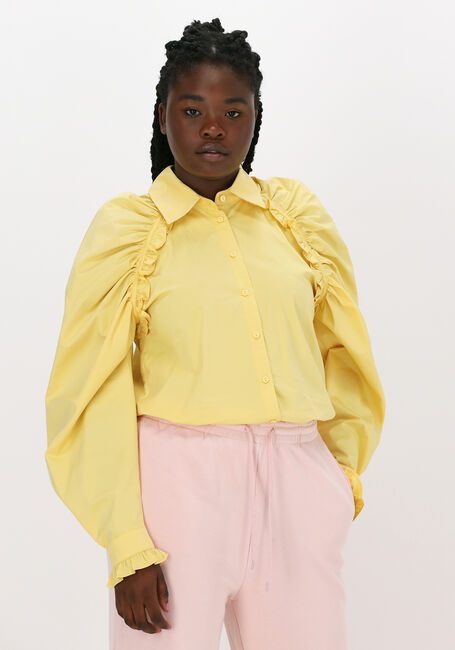 Gele HUNKON  410 DEMI SHIRT - large
