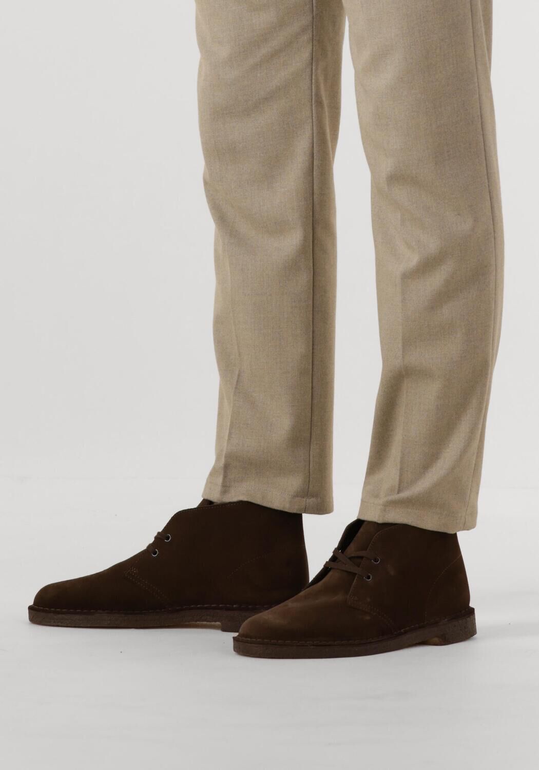 CLARKS ORIGINALS DESERT BOOT HEREN Chaussures &agrave; lacets en marron - large