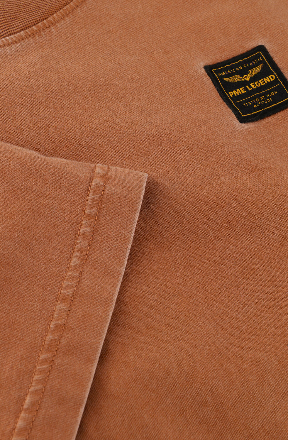 Oker PME LEGEND T-shirt ACID WASH + GARMENT DYE - large