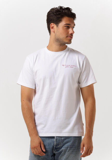 FORÉT T-shirt WAVE T-SHIRT en blanc - large