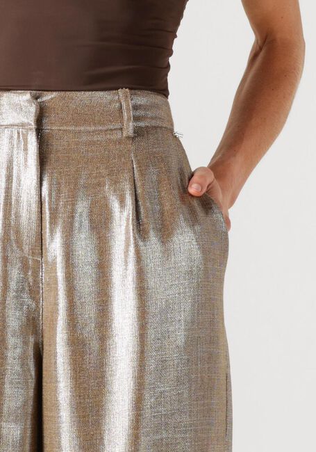 IBANA Pantalon large PESSY SHIMMERY en or - large