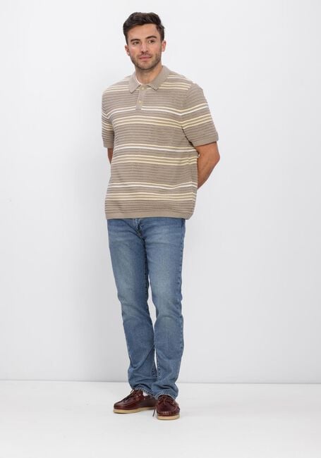 LEVI'S Polo LAGUNA SWEATER POLO en beige - large