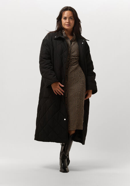 NOTES DU NORD Robe midi EMMI TIGHT DRESS en camel - large