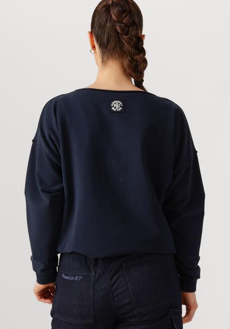 PENN & INK Pull SWEATER W25F1703 en bleu - large