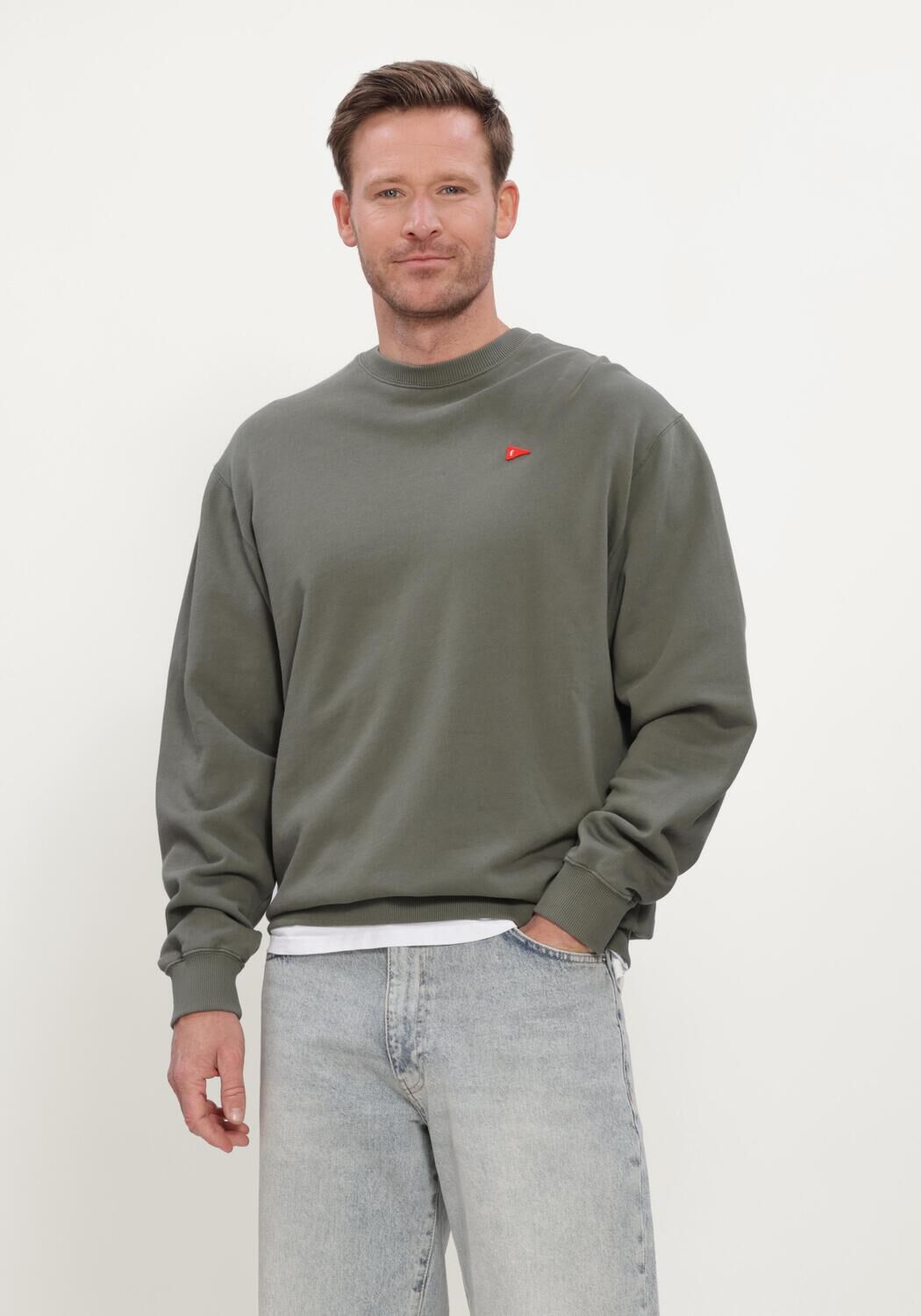 FOR&Eacute;T Chandail FLAG SWEATSHIRT en vert