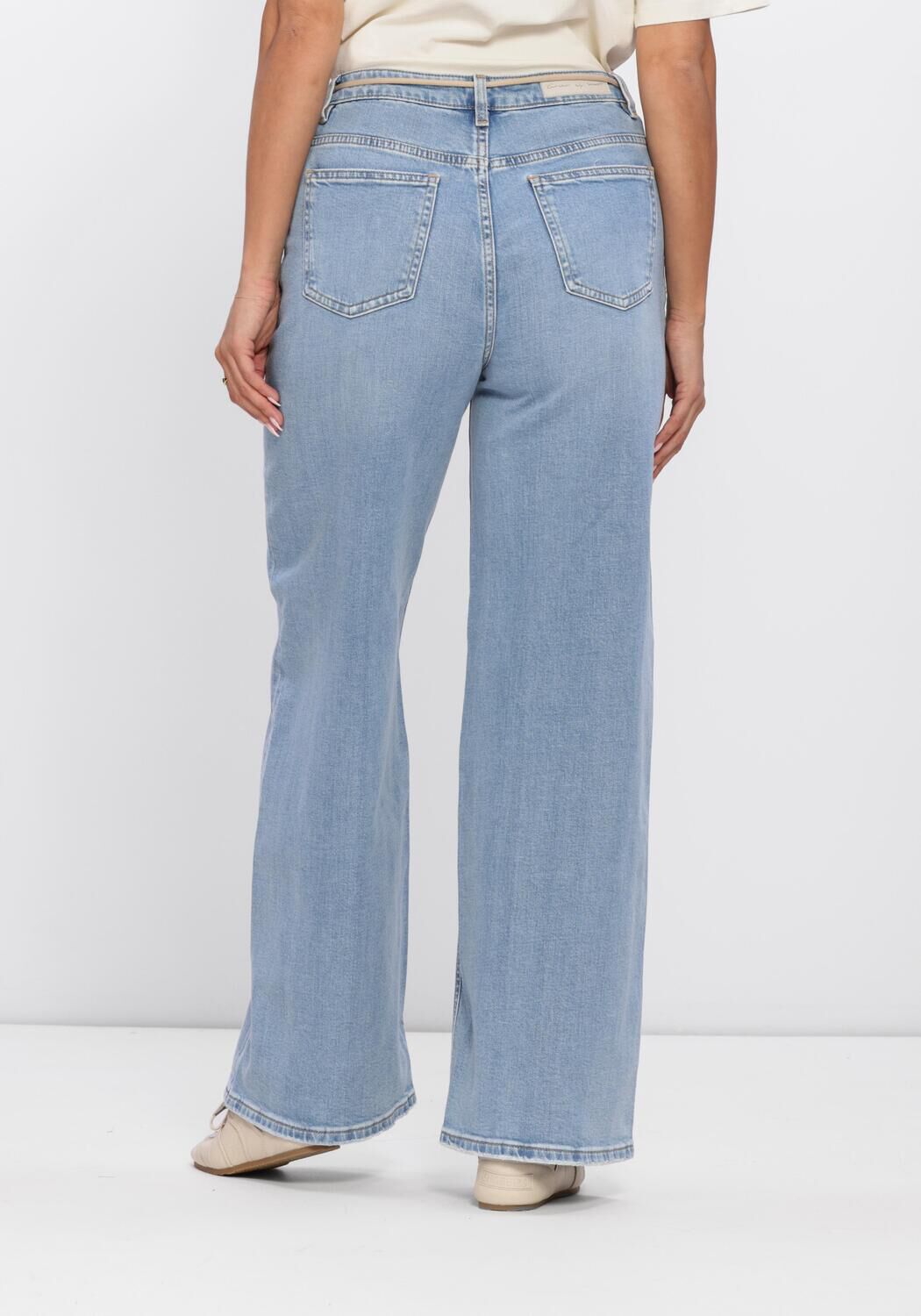 CIRCLE OF TRUST Wide jeans JONA DNM en bleu - large