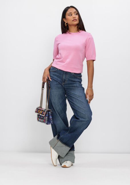 Y.A.S. Pull YASLENA SS KNIT PULLOVER en rose - large