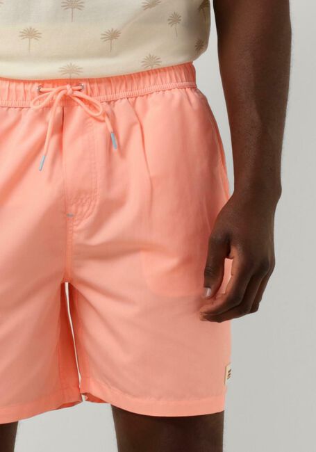 SCOTCH & SODA Shorts de bain MID LENGTH SWIM SHORT SOLID en rose - large
