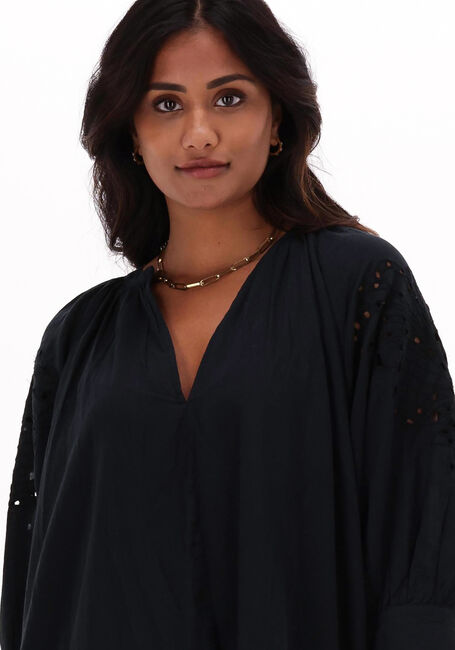 Zwarte BY-BAR Midi jurk JESSIE DRESS - large