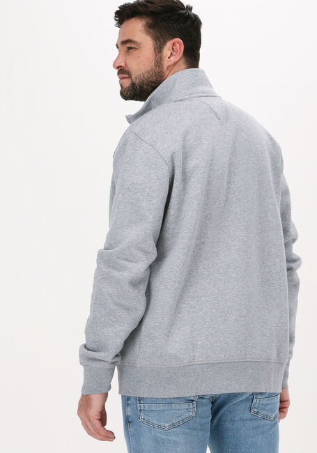 Lichtgrijze TOMMY HILFIGER Vest HILFIGER LOGO ZIP THROUGH - large