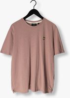 Roze LYLE & SCOTT T-shirt SLUB T-SHIRT - medium