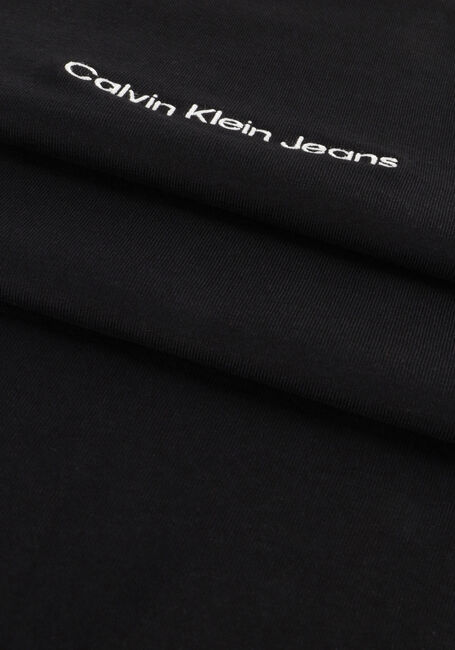 CALVIN KLEIN Robe midi INSTITUTIONAL LONG T-SHIRT DRESS en noir - large