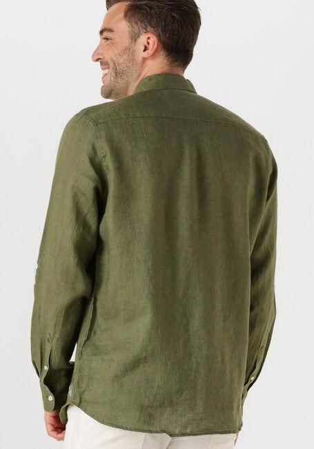 Groene SCOTCH & SODA Casual overhemd REGULAR FIT LINEN SHIRT - large