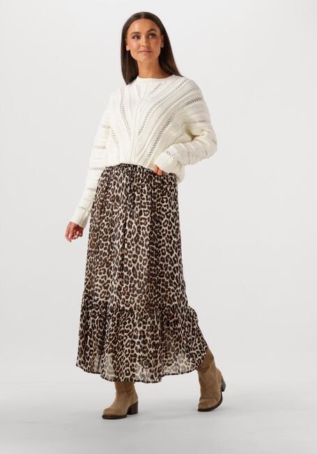 SUNCOO Jupe midi FADO en marron - large