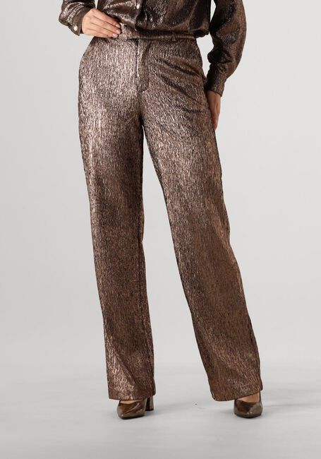 STUDIO AMAYA Pantalon large ANNA en or - large