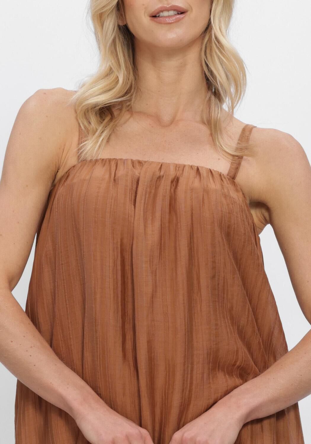 CO'COUTURE Robe maxi REGGIECC STRAP DRESS en marron - large