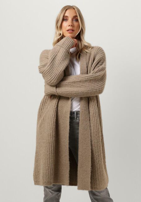 CIRCLE OF TRUST Gilet GINA KNIT en marron - large