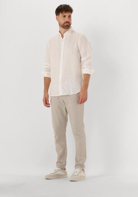 Beige SCOTCH & SODA Chino WARREN COTTON LINEN TWILL JOGGER - large