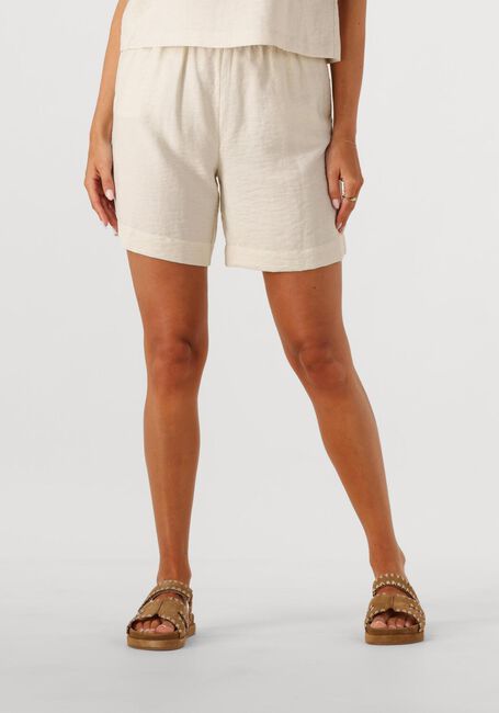 MSCH COPENHAGEN Pantalon courte MSCHDISA HW SHORTS Écru - large