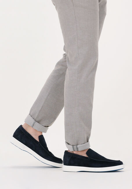 GIORGIO 28751 Chaussures à enfiler en bleu - large