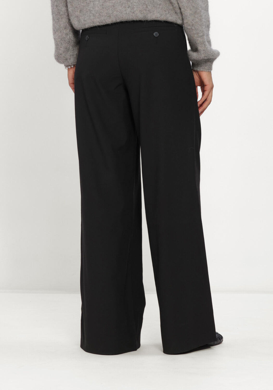 FIVEUNITS Pantalon large KAREN en noir - large