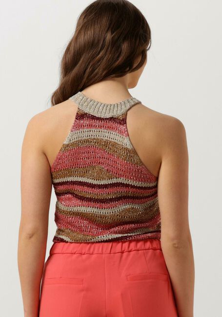 SUMMUM Haut HALTER TOP LUREX SWIRL KNIT en multicolore - large