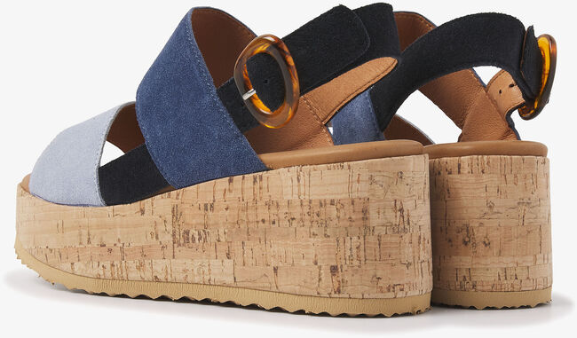Blauwe VIA VAI Sandalen SISSEL RAVEN - large