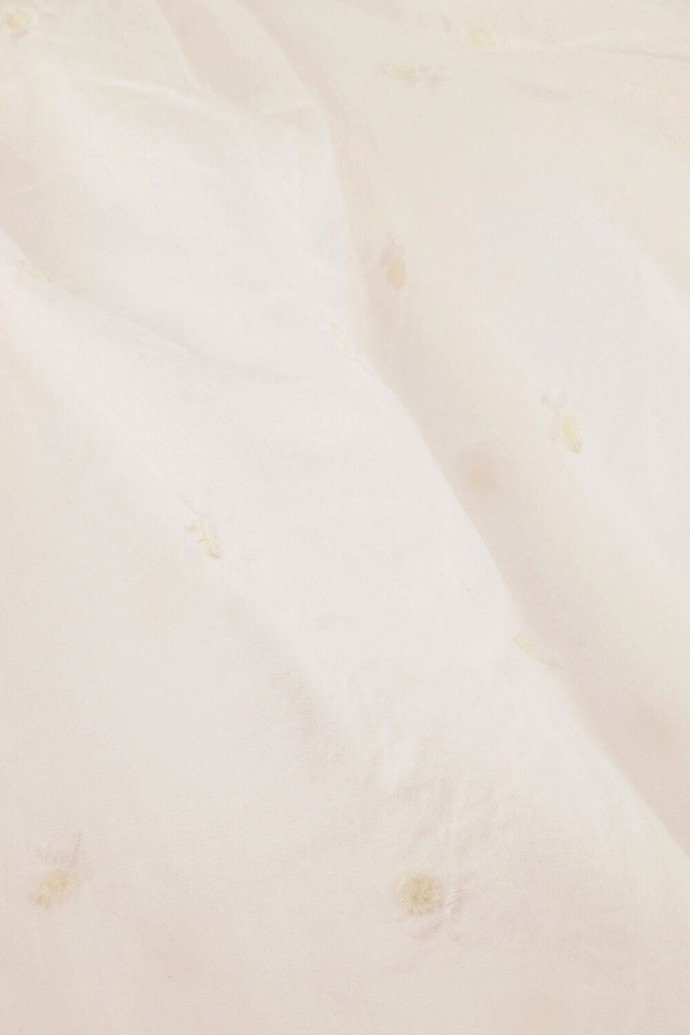 SCOTCH & SODA TIE FRONT EASY VOLUME DOBBY BLOUSE Blouses en blanc - large