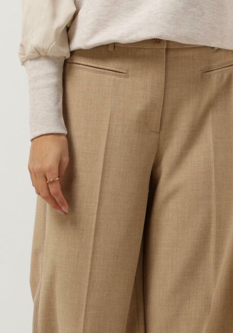 SUMMUM Pantalon TROUSERS WIDE LEG MELANGE Sable - large