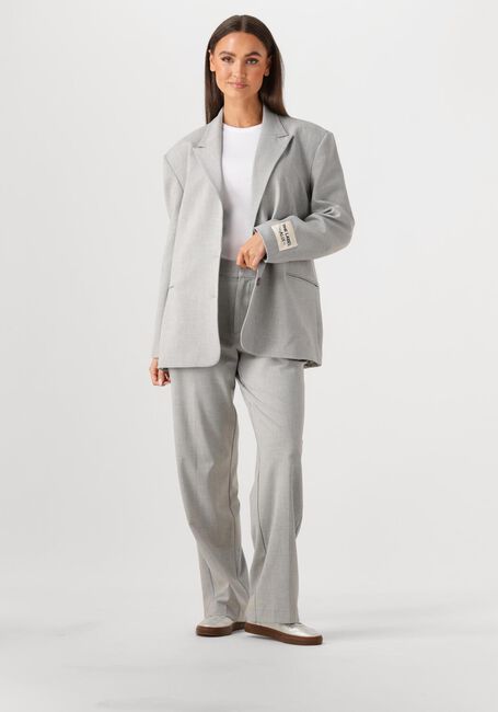 ALIX THE LABEL Blazer LADIES WOVEN FOIL STRIPE BLAZER Gris clair - large