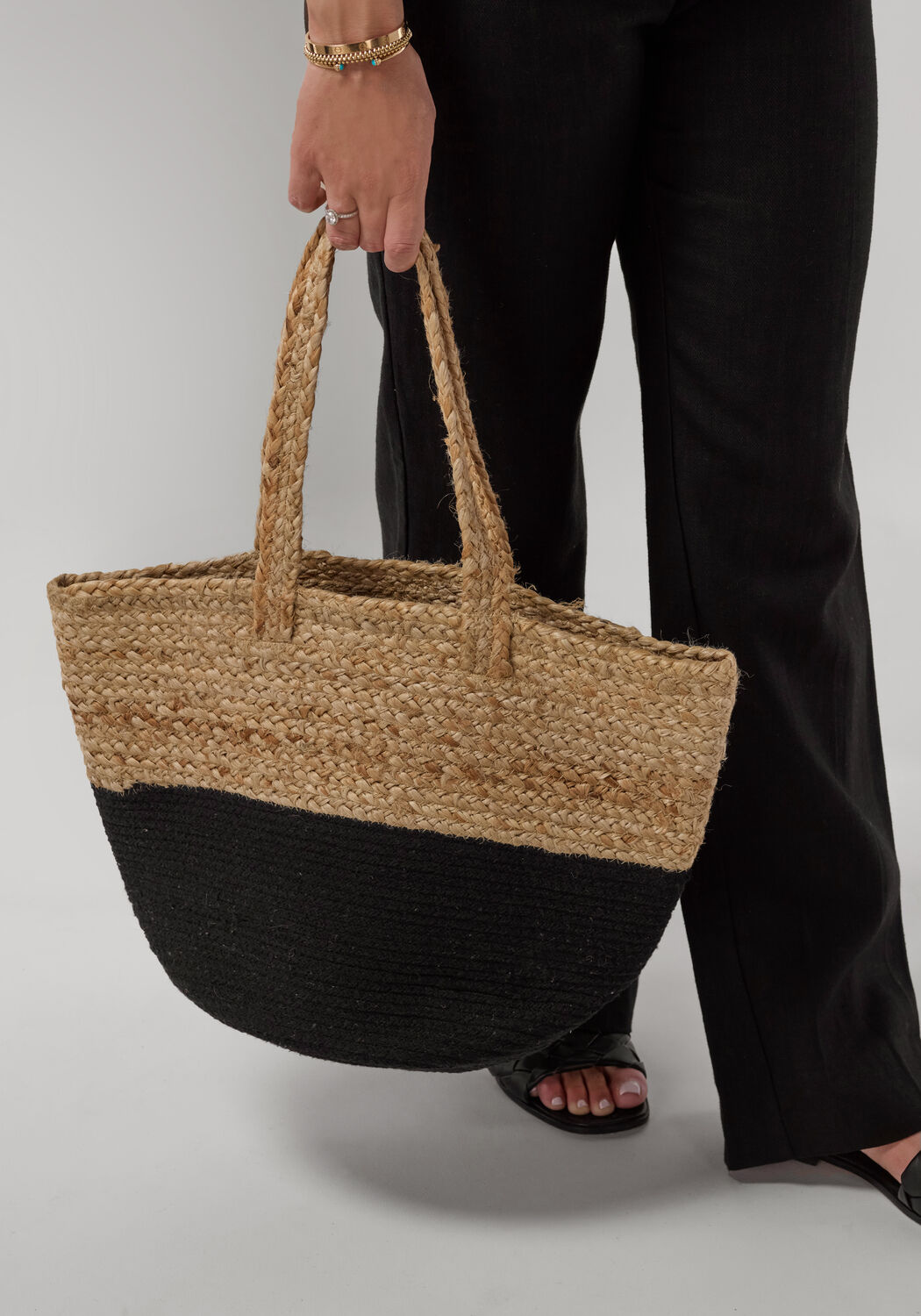 NOTRE-V X BO - BO BAG Shopper en beige - large