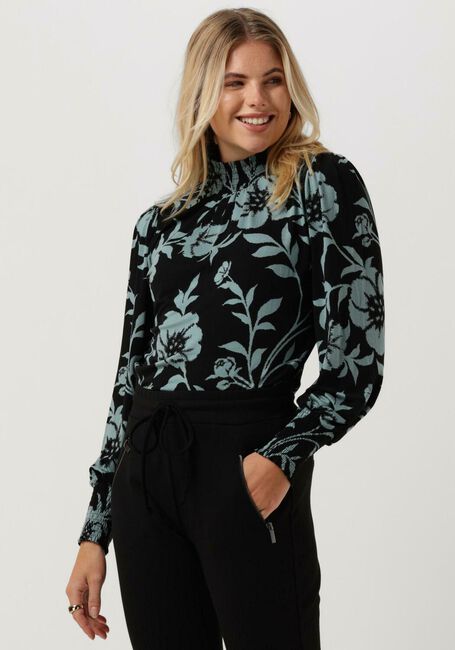 JANSEN AMSTERDAM Blouse PAULA en noir - large