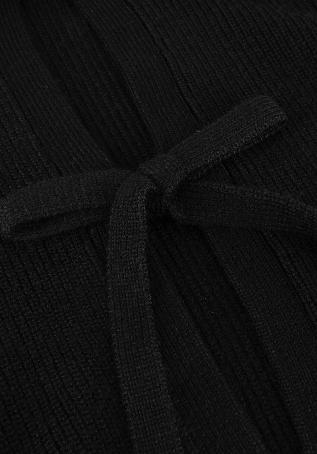 Zwarte NEO NOIR Vest MUSCADO KNIT CARDIGAN - large