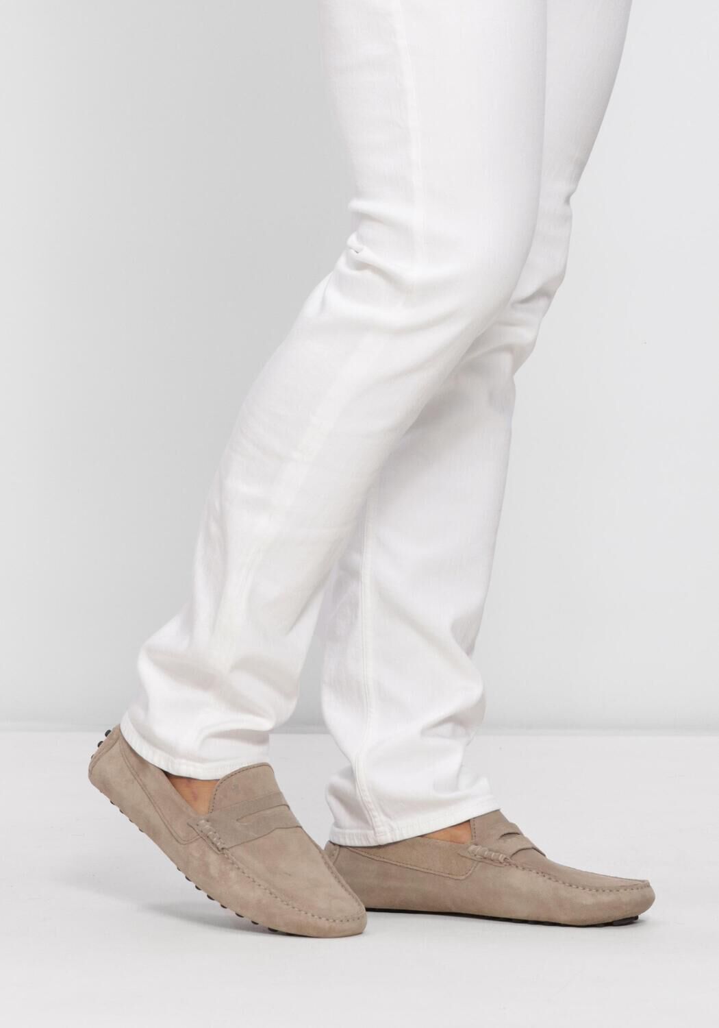 VAN BOMMEL SBM-40019 MANERBA Mocassins en taupe - large