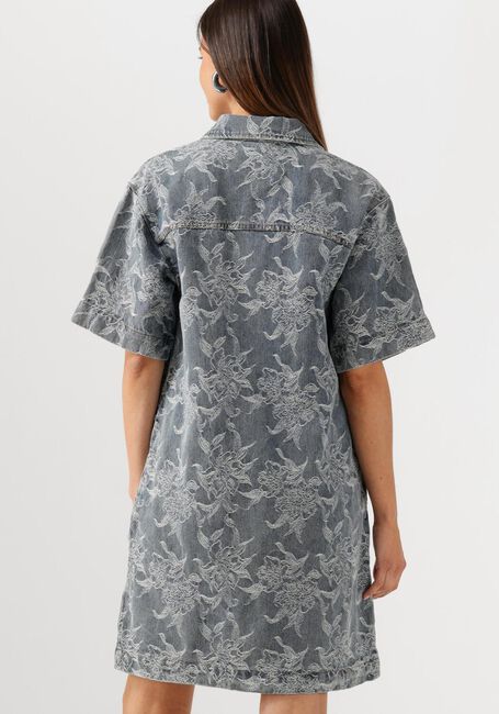 Y.A.S. Robe maxi YASFLAMERA SS DENIM SHIRT DRESS en gris - large