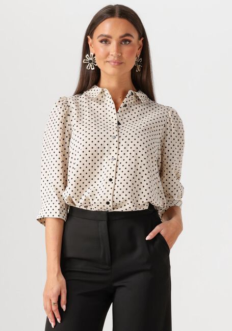 LOLLYS LAUNDRY BONOLL SHIRT SS Blouses Crème - large