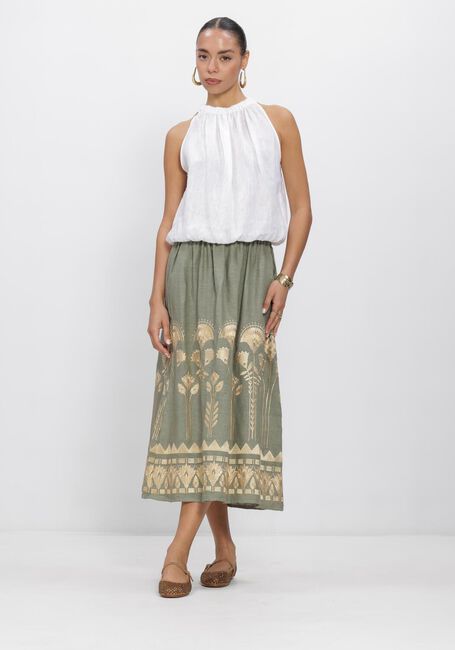 GREEK ARCHAIC KORI Haut S26K-1004072 en blanc - large