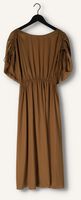 Camel SECOND FEMALE Midi jurk MINGAI DRESS Camel SECOND FEMALE Midi jurk MINGAI DRESS - medium