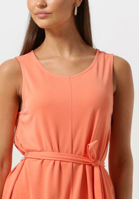 Oranje MSCH COPENHAGEN Midi jurk MSCHDEANIE LYNETTE SL DRESS - large