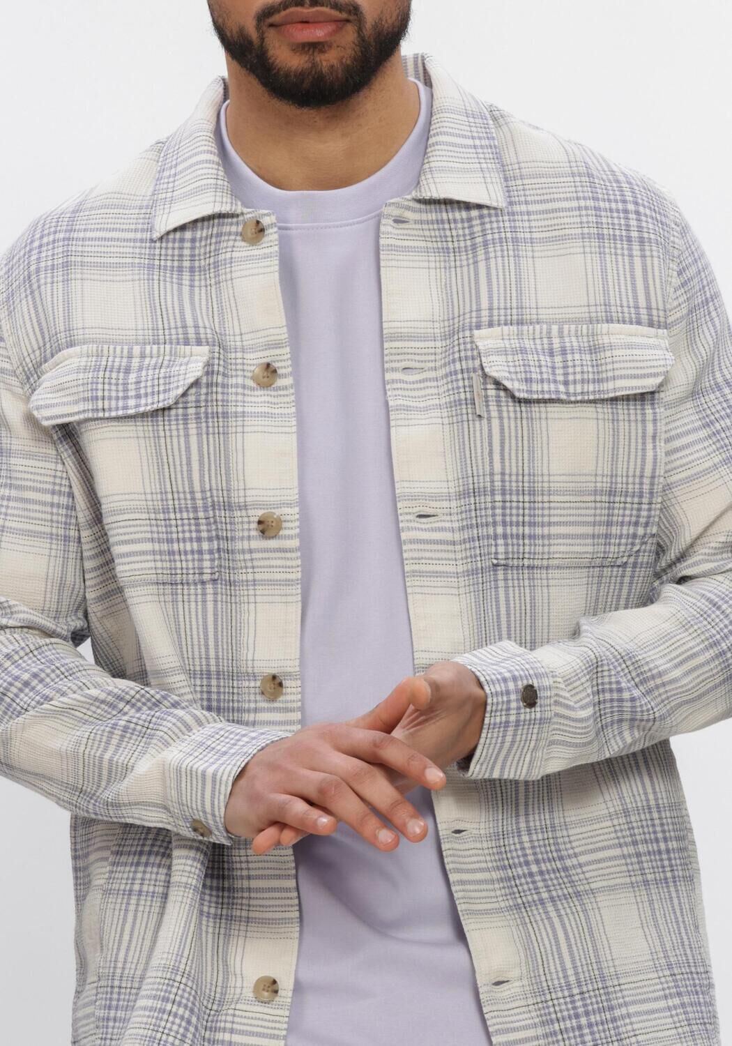 CAST IRON CHECK SPRING WAFFLE Surchemises en multicolore - large