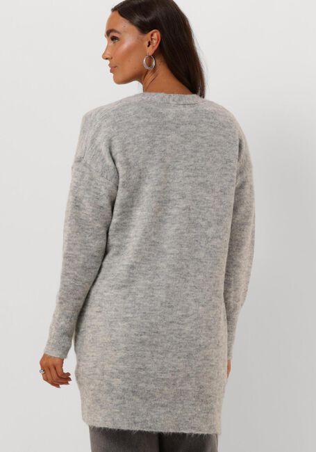 SELECTED FEMME Gilet LULU NEW LS KNIT LONG CARDIGAN B Gris clair - large